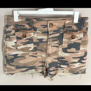 Express Camo shirts size 6